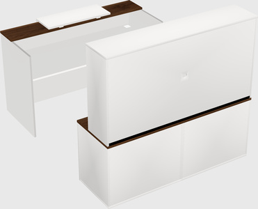 Modular reception desk