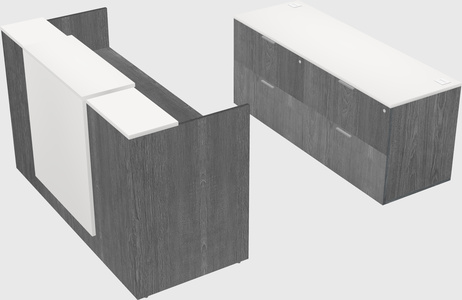 Modular reception desk