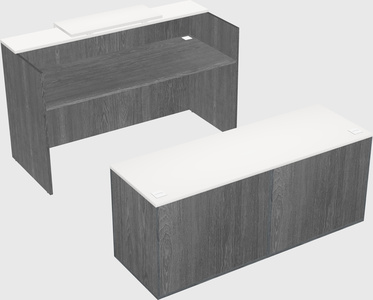 Modular reception desk