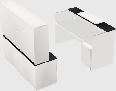 Modular reception desk