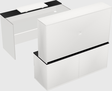 Modular reception desk