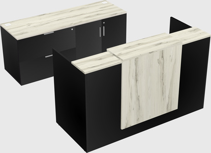 Modular reception desk