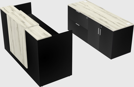Modular reception desk