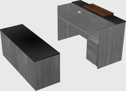 Modular reception desk