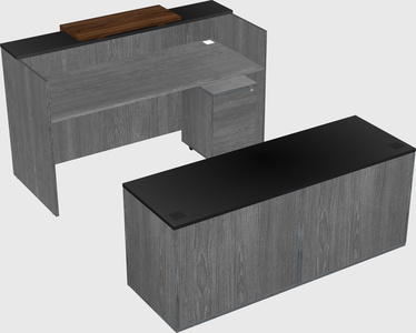Modular reception desk