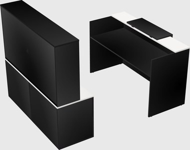 Modular reception desk