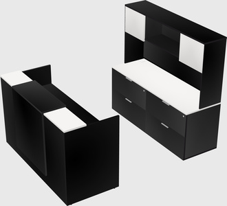 Modular reception desk
