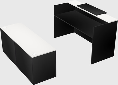 Modular reception desk