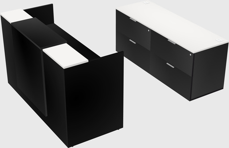 Modular reception desk