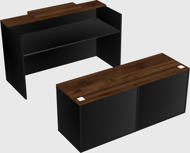 Modular reception desk