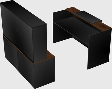 Modular reception desk