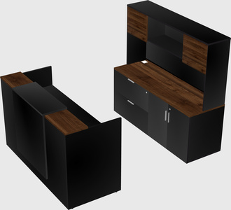 Modular reception desk