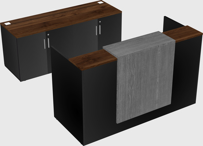Modular reception desk