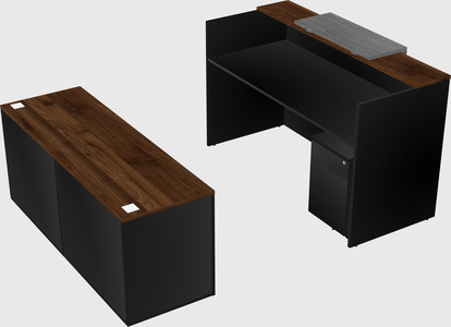 Modular reception desk