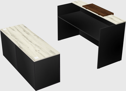 Modular reception desk