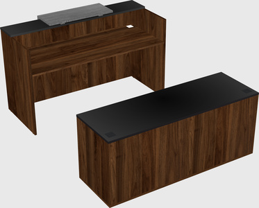 Modular reception desk