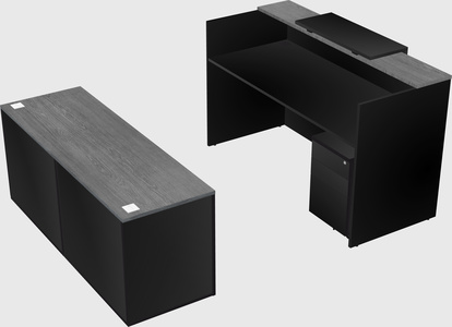 Modular reception desk