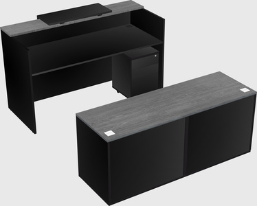 Modular reception desk