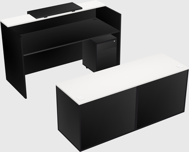Modular reception desk