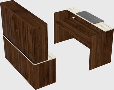 Modular reception desk