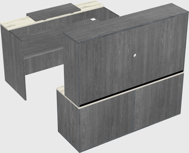 Modular reception desk