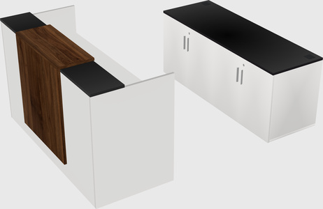 Modular reception desk