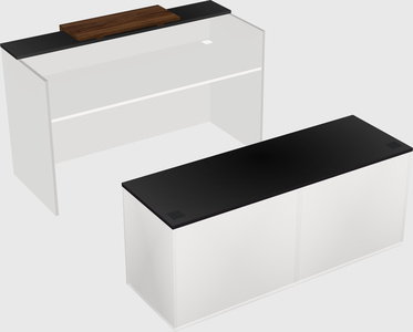 Modular reception desk