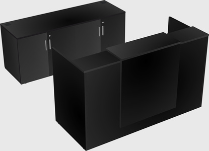Modular reception desk