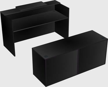 Modular reception desk