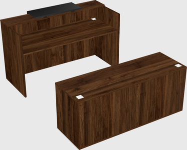 Modular reception desk