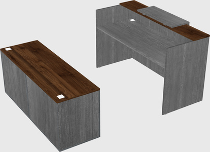 Modular reception desk