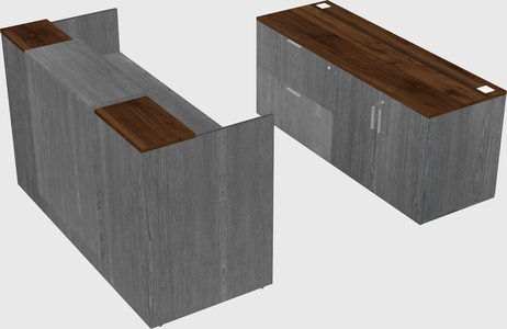 Modular reception desk