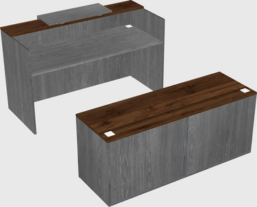 Modular reception desk