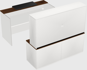 Modular reception desk