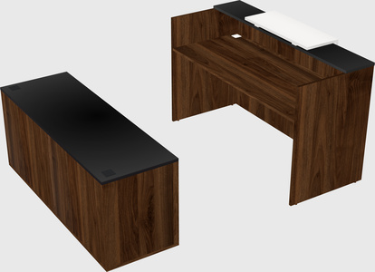 Modular reception desk