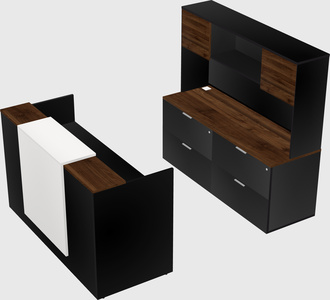 Modular reception desk