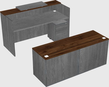 Modular reception desk