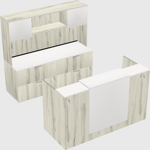 Modular reception desk
