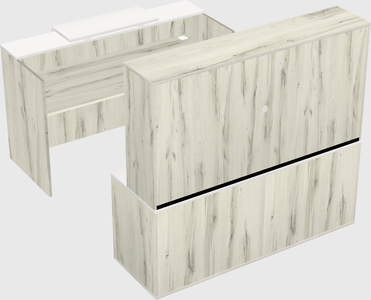 Modular reception desk