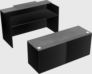 Modular reception desk