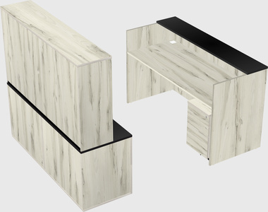 Modular reception desk