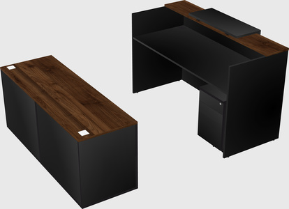 Modular reception desk