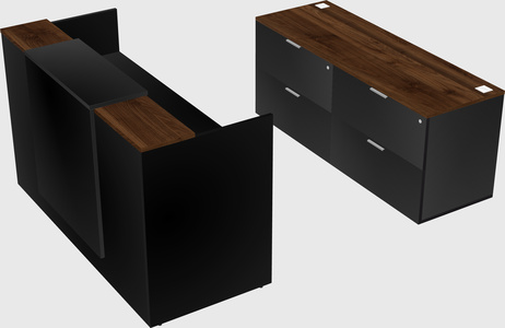 Modular reception desk