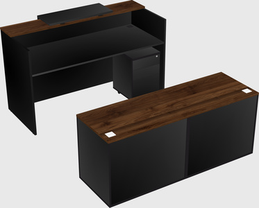 Modular reception desk