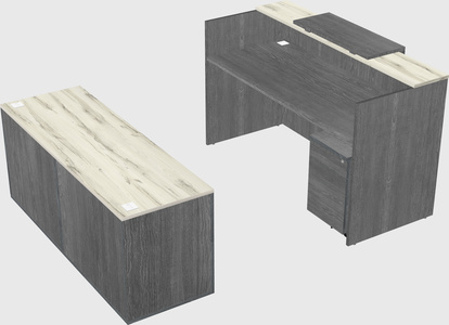 Modular reception desk