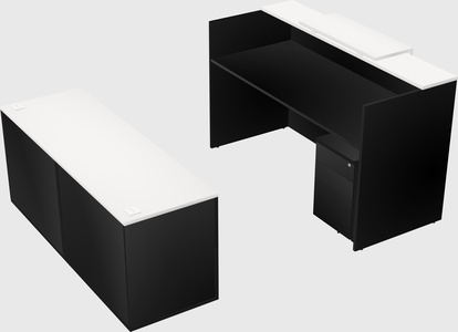 Modular reception desk