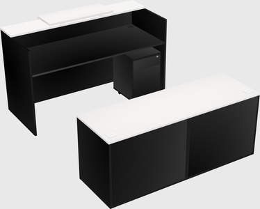 Modular reception desk