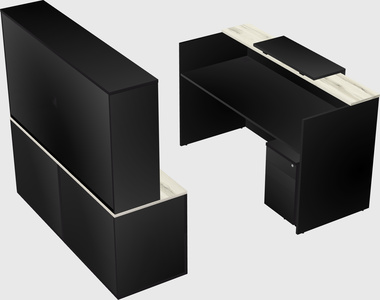 Modular reception desk