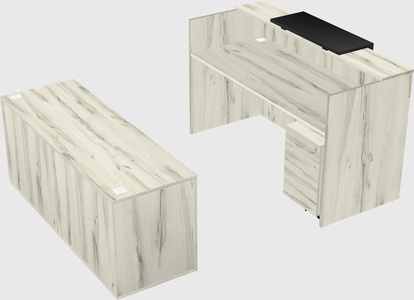 Modular reception desk