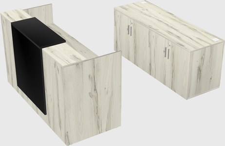 Modular reception desk